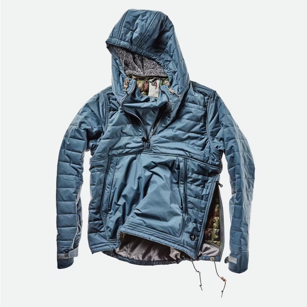 Men's Relwen Snowboard Anorak in Gas Blue